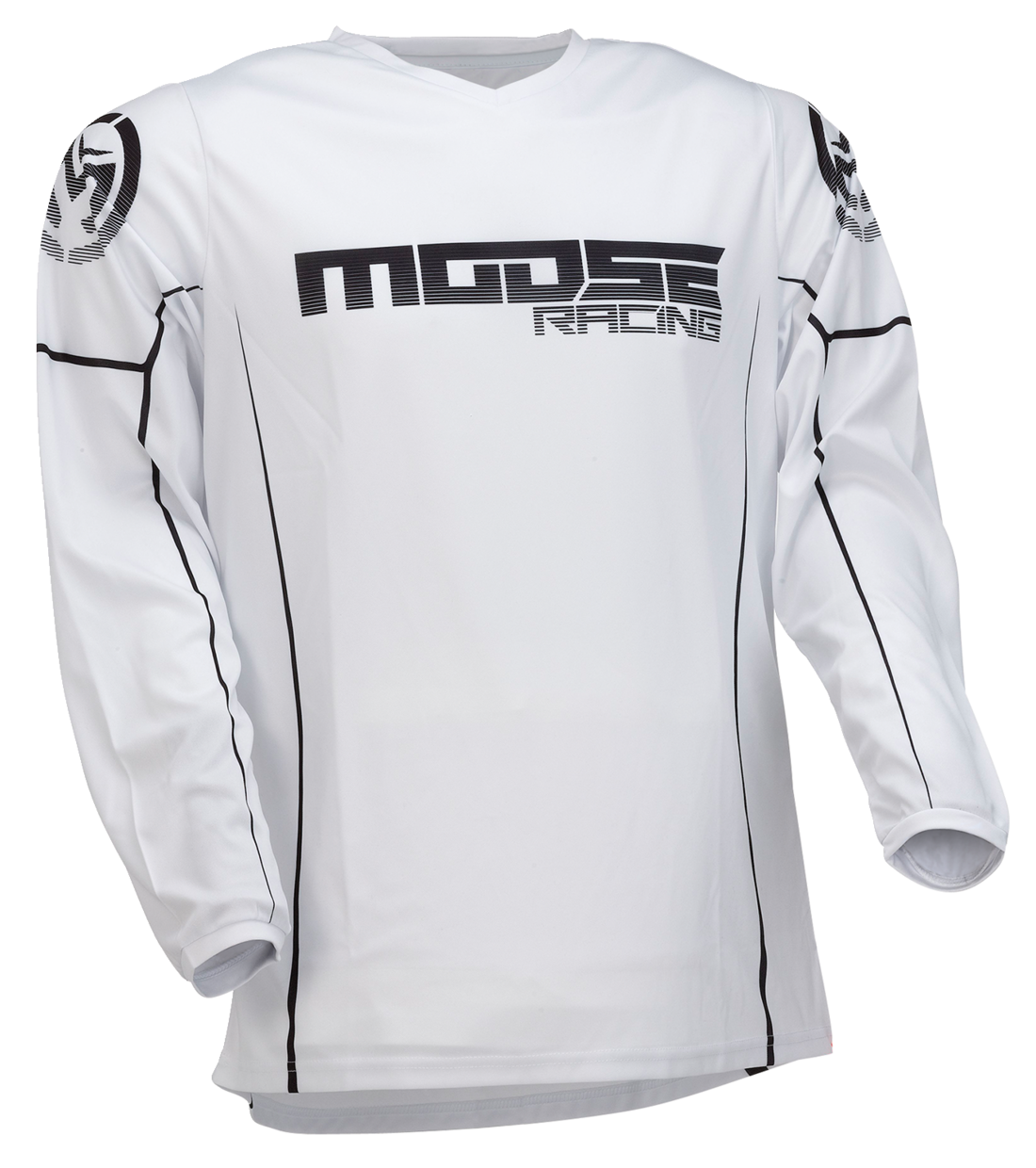 MOOSE RACING Qualifier® Jersey - Black/White - XL 2910-7191