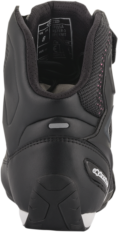 Zapatos ALPINESTARS Stella Faster-3 Rideknit - Negro/Amarillo/Rosa - US 6.5 251052014397 