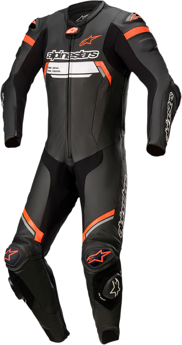 ALPINESTARS Missile Ignition v2 1-Piece Suit - Black/Red Fluorescent - US 48 / EU 58 3150222-1030-58