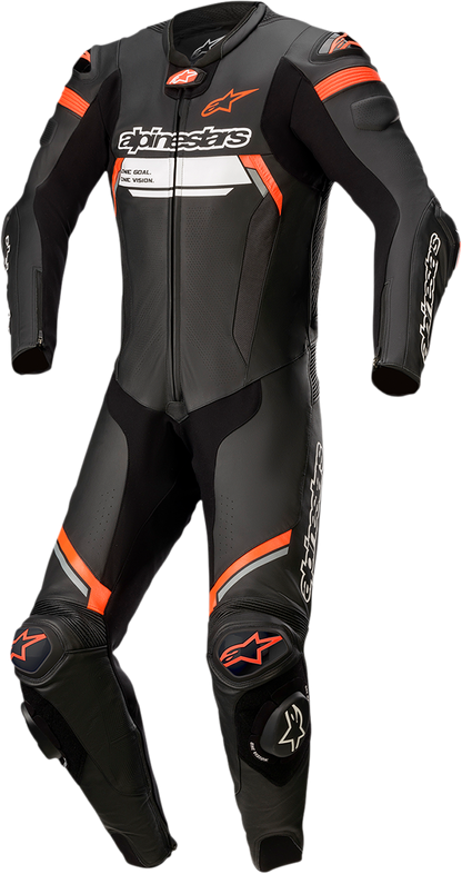 ALPINESTARS Missile Ignition v2 1-Piece Suit - Black/Red Fluorescent - US 48 / EU 58 3150222-1030-58