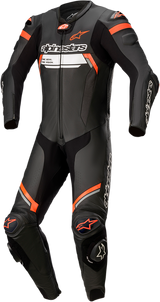 Traje de 1 pieza ALPINESTARS Missile Ignition v2 - Negro/Rojo fluorescente - EE. UU. 50 / UE 60 3150222-1030-60 