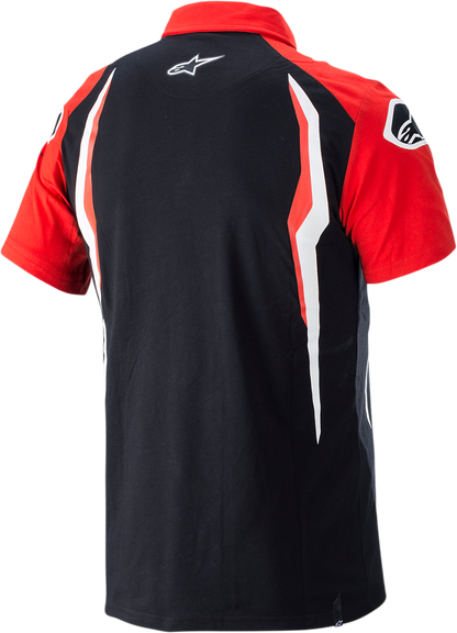 ALPINESTARS Honda Polo Shirt - Red/Black - Medium 1H20-41220-M