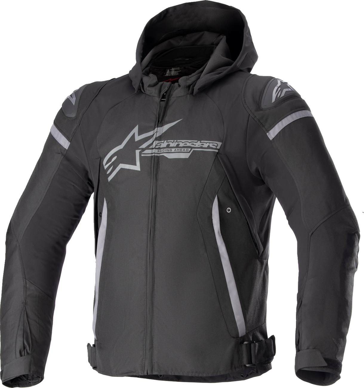 ALPINESTARS Zaca Waterproof Jacket - Black/Gray - Small 3206423-111-S