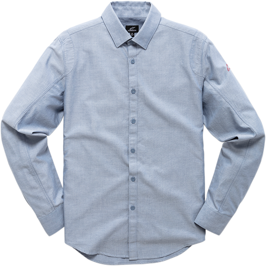 ALPINESTARS Ambition II Oxford Shirt - Blue - XL 12103110072XL