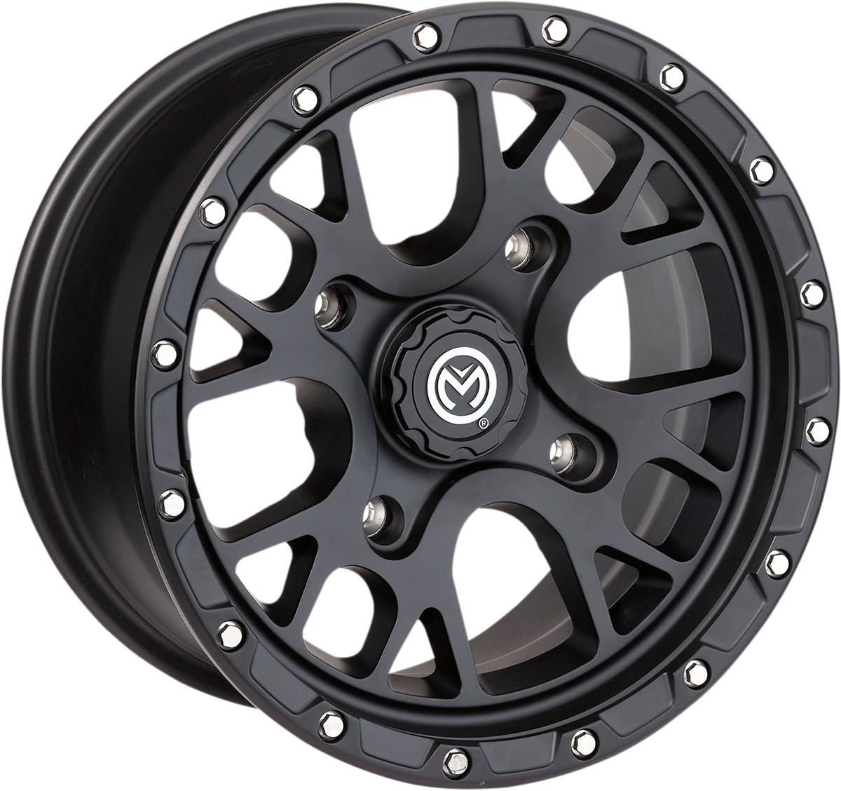 MOOSE UTILITY Wheel - 545X - Front/Rear - Black - 14x7 - 4/136 - 5+2 545MO147136SB54