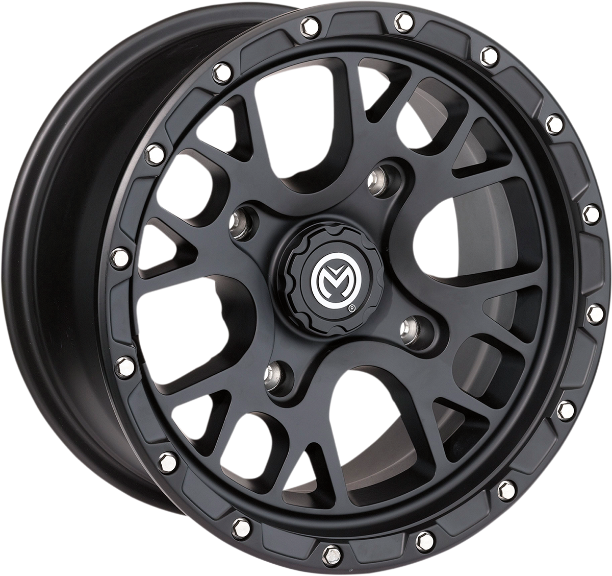 MOOSE UTILITY Wheel - 545X - Front/Rear - Black - 14x7 - 4/156 - 4+3 545MO147156SB44