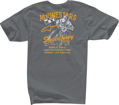 ALPINESTARS Speedway T-Shirt - Charcoal - Large 12137260018L