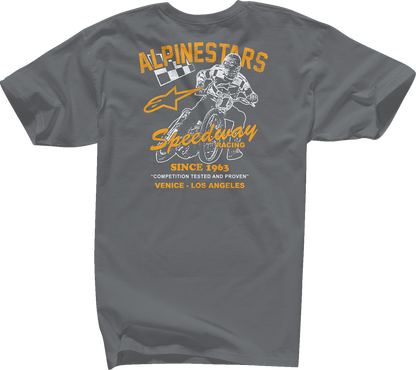 Camiseta ALPINESTARS Speedway - Carbón - XL 12137260018XL