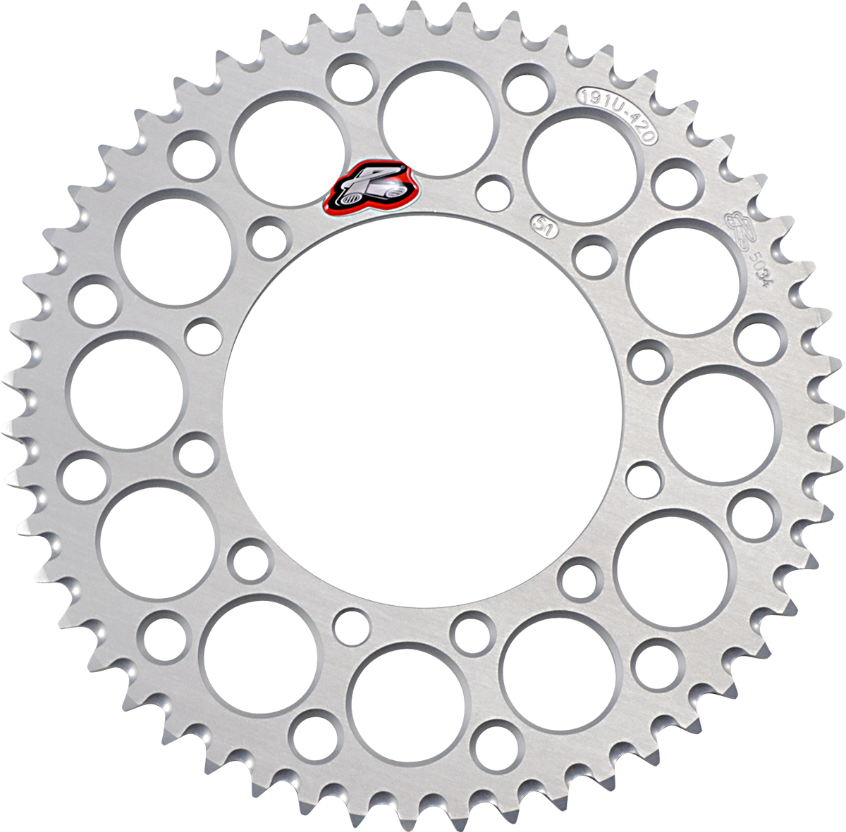 RENTHAL Sprocket - Kawasaki - 51 Tooth 191U-420-51GESI