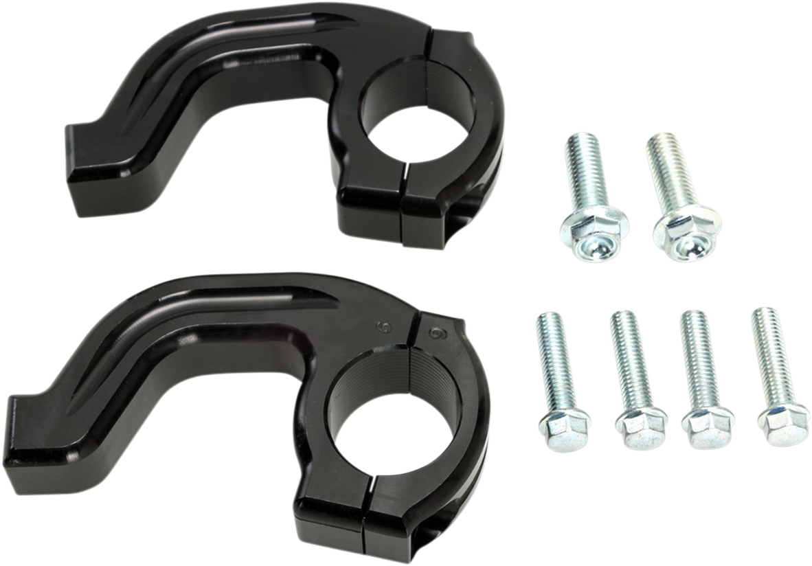 MOOSE RACING Handguard Clamp - Contour - Magura - Black 50-236B