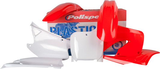 POLISPORT Body Kit - Complete - OEM Red/White - CR 125R/250R 90081