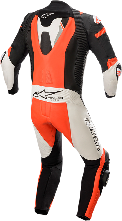 ALPINESTARS Missile Ignition v2 1-Piece Suit - Black/White/Red Fluorescent - US 40 / EU 50 3150222-1231-50