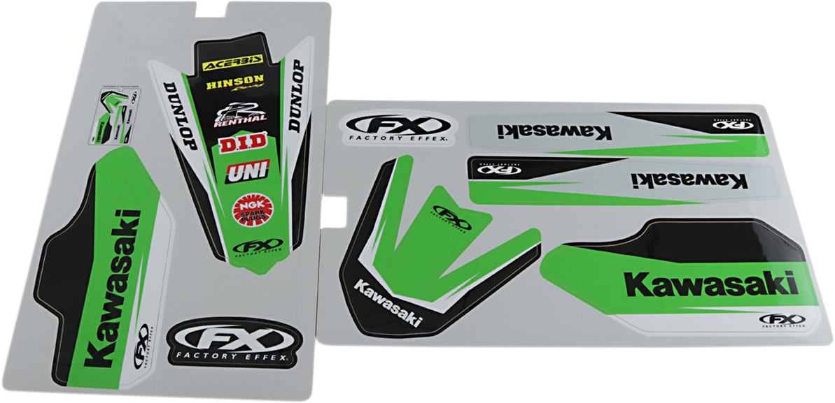 FACTORY EFFEX Trim Kit Graphic - Kawasaki 22-50138