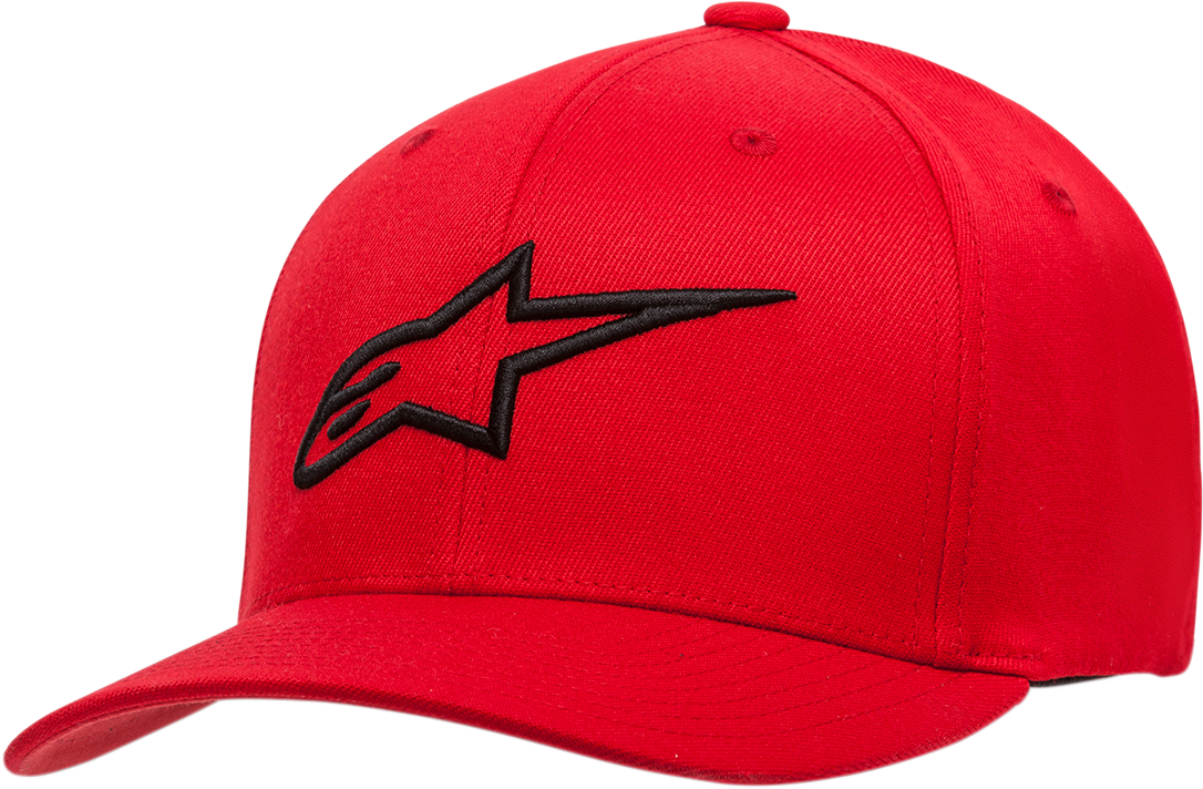 Gorro ALPINESTARS Ageless Curve - Rojo/Negro- Pequeño/Mediano 1017810103010SM