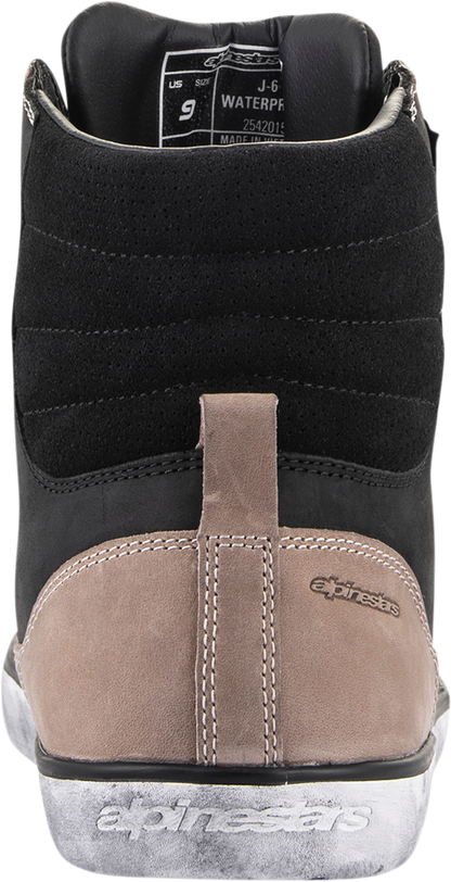 Zapatos impermeables ALPINESTARS J-6 - Negro Blanco - EE. UU. 12 25420151228-12