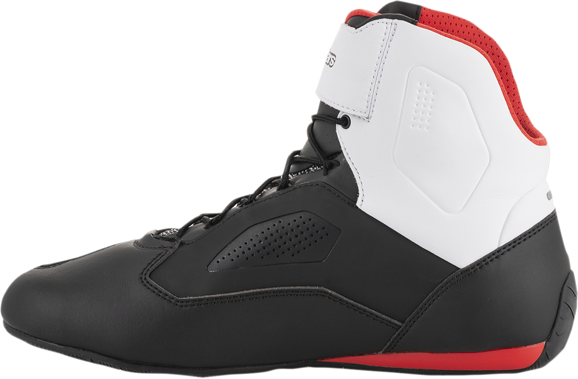 ALPINESTARS Faster-3 Rideknit® Shoes - Black/White/Red - US 10.5 2510319123-10.5