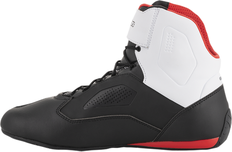 ALPINESTARS Faster-3 Rideknit® Shoes - Black/White/Red - US 7 2510319123-7