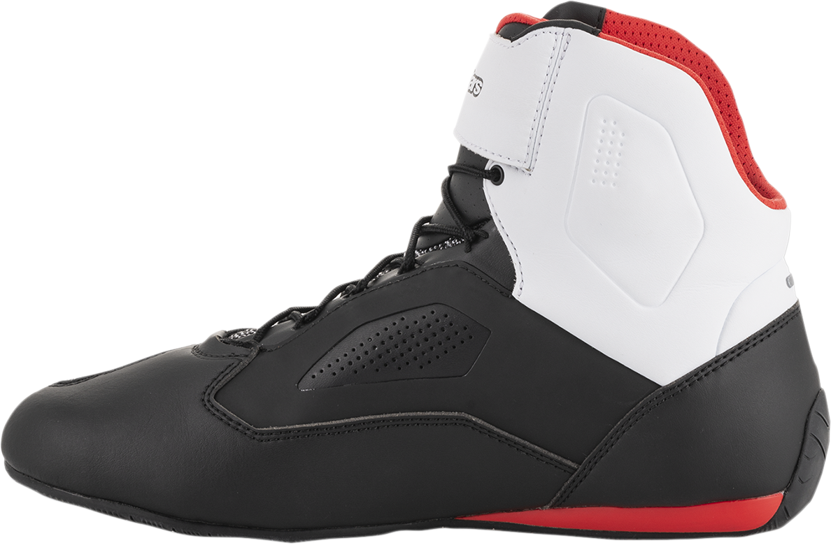 ALPINESTARS Faster-3 Rideknit® Shoes - Black/White/Red - US 9 2510319123-9
