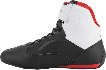ALPINESTARS Faster-3 Rideknit® Shoes - Black/White/Red - US 9 2510319123-9