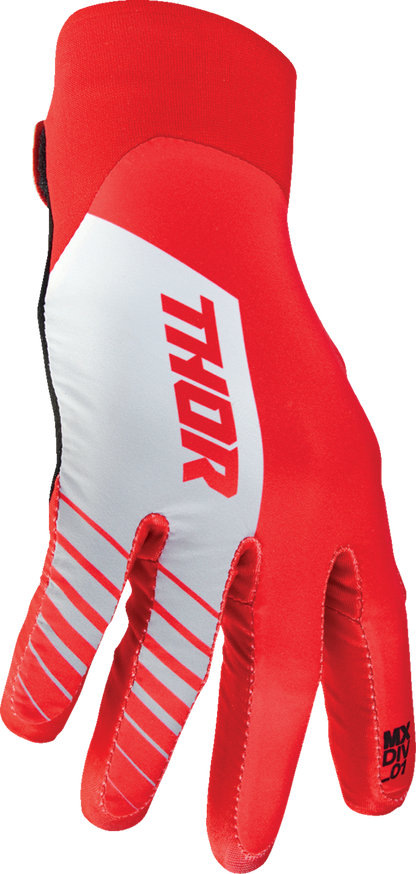 THOR Agile Gloves - Analog - Red/White - XL 3330-7661