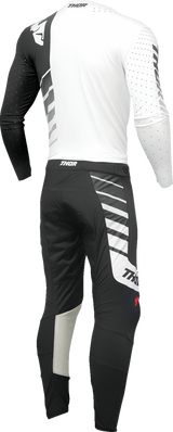 THOR Prime Analog Jersey - Black/White - Large 2910-7685