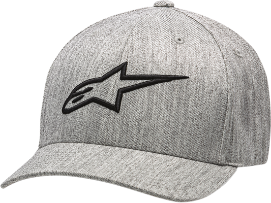 ALPINESTARS Ageless Curve Hat - Heather Gray/Black - Large/XL 1017810101126LX