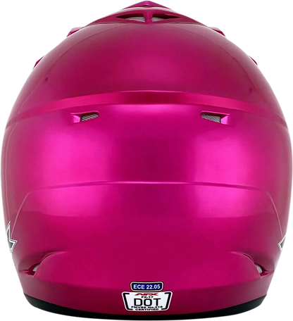 AFX FX-17Y Helmet - Fuchsia - Medium 0111-0947