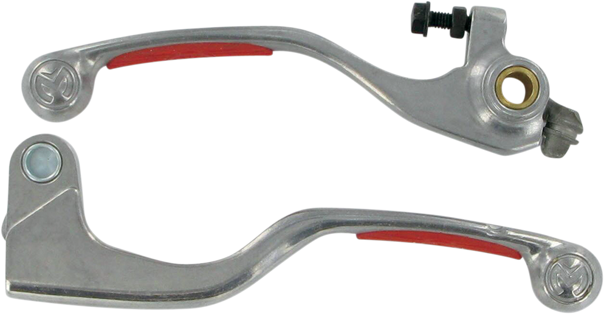 MOOSE RACING Lever Set - Competition - Red 1SGHA93