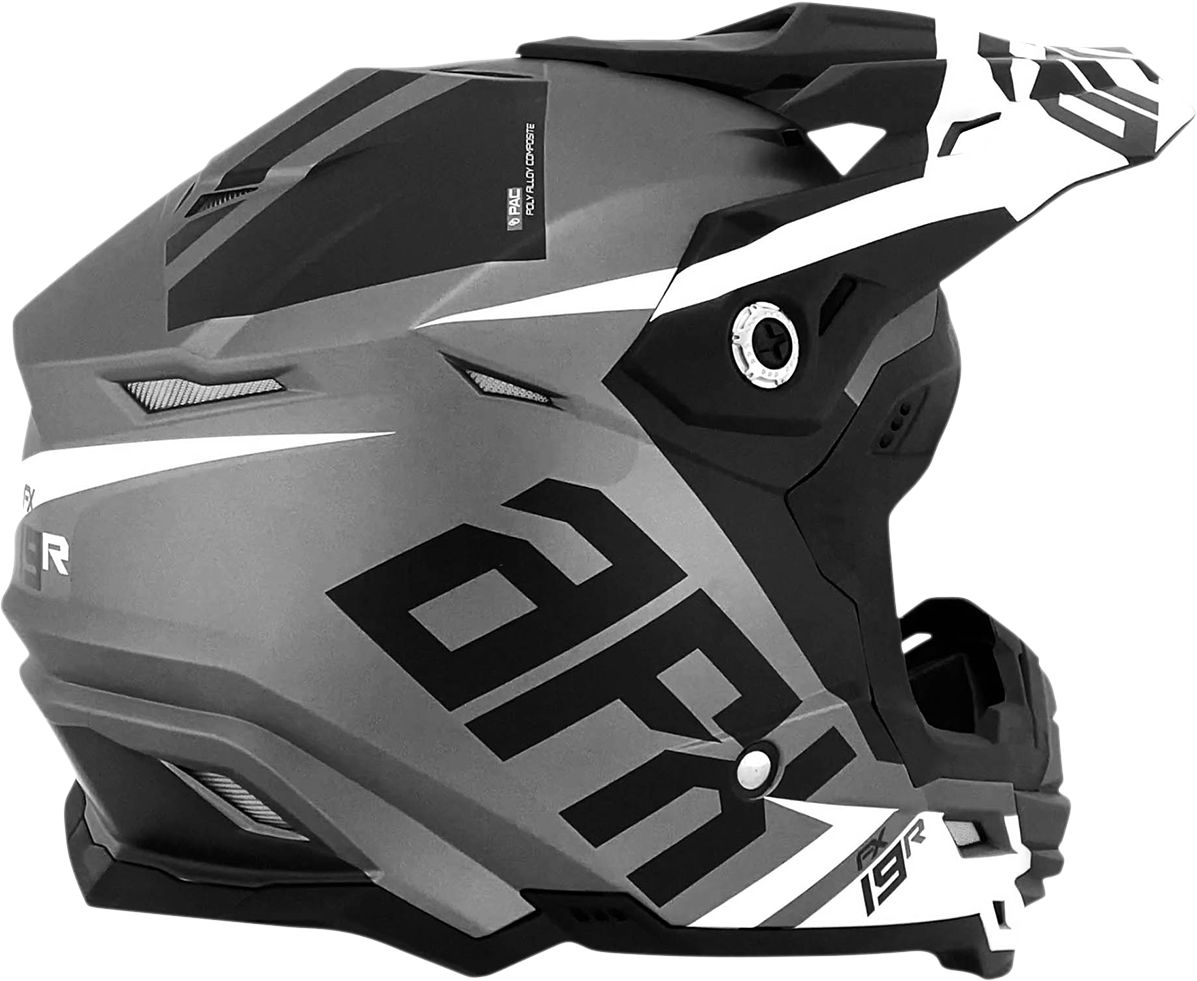Casco AFX FX-19R - Racing - Gris escarcha - Grande 0110-7075 