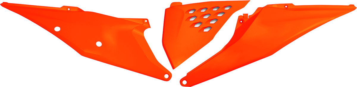 UFO Side Panels - Fluorescent Orange - Vented KT05004-FFLU