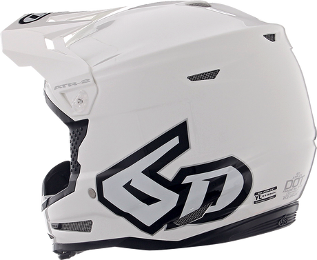 6D ATR-2Y Helmet - Gloss White - Small 11-5610