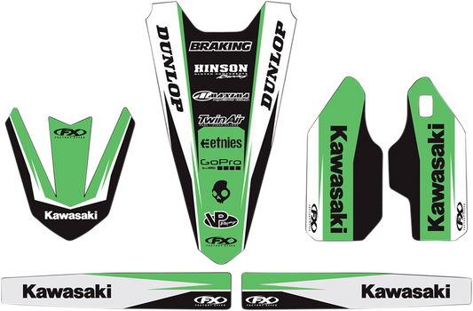 Gráfico del kit de molduras FACTORY EFFEX - Kawasaki 19-50132