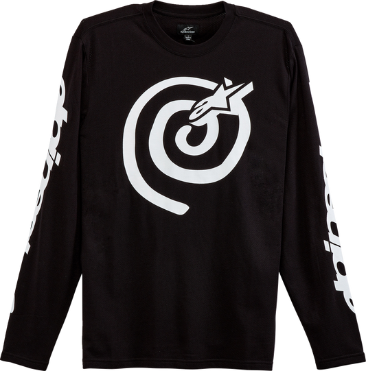 ALPINESTARS Twisted Mantra Jersey - Black - Large 1232-75010-10-L