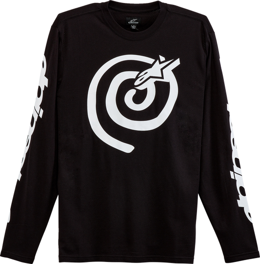 Camiseta ALPINESTARS Twisted Mantra - Negro - Mediano 1232-75010-10-M 