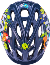 KALI Child Chakra Helmet - Monsters - Black - Small 0221020425