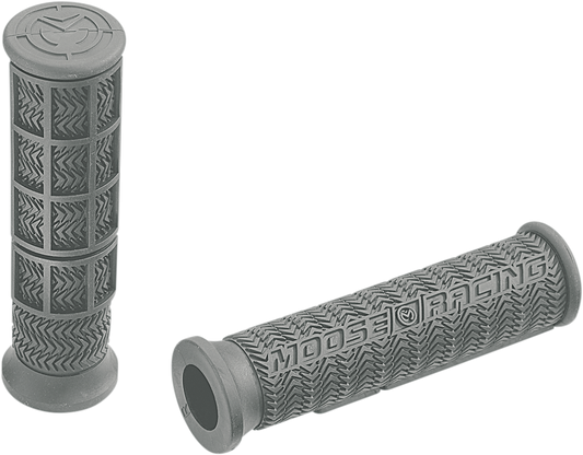 MOOSE RACING Grips - Stealth - ATV - Gray B01MAG