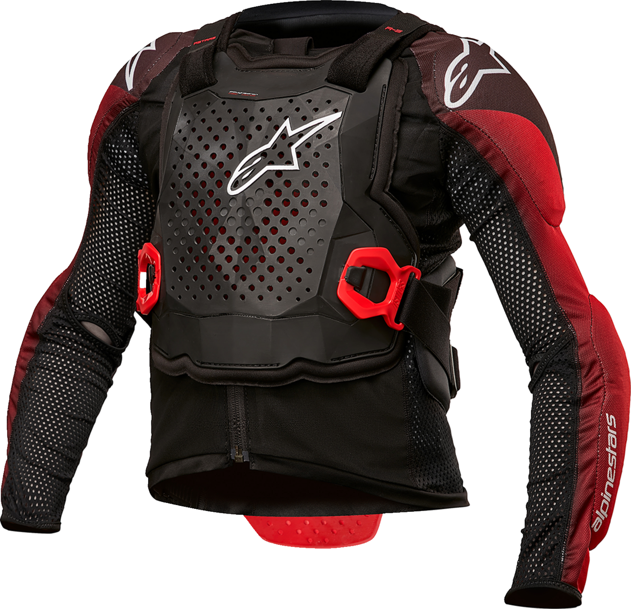 ALPINESTARS Youth Bionic Tech Jacket - Black/White/Red - S/M 6546624-123-S/M