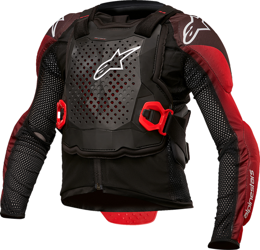 Chaqueta ALPINESTARS Bionic Tech para jóvenes - Negro/Blanco/Rojo - S/M 6546624-123-S/M 