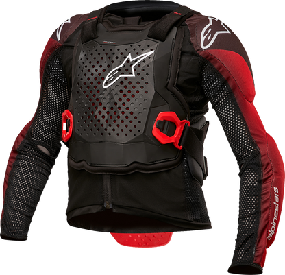 ALPINESTARS Youth Bionic Tech Jacket - Black/White/Red - L/XL 6546624-123-LXL