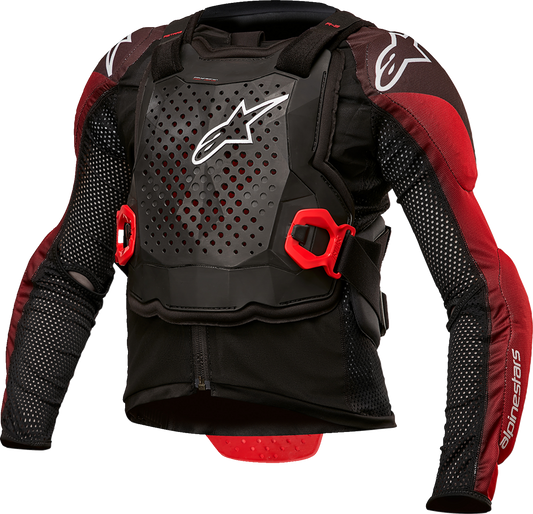 ALPINESTARS Youth Bionic Tech Jacket - Black/White/Red - L/XL 6546624-123-LXL