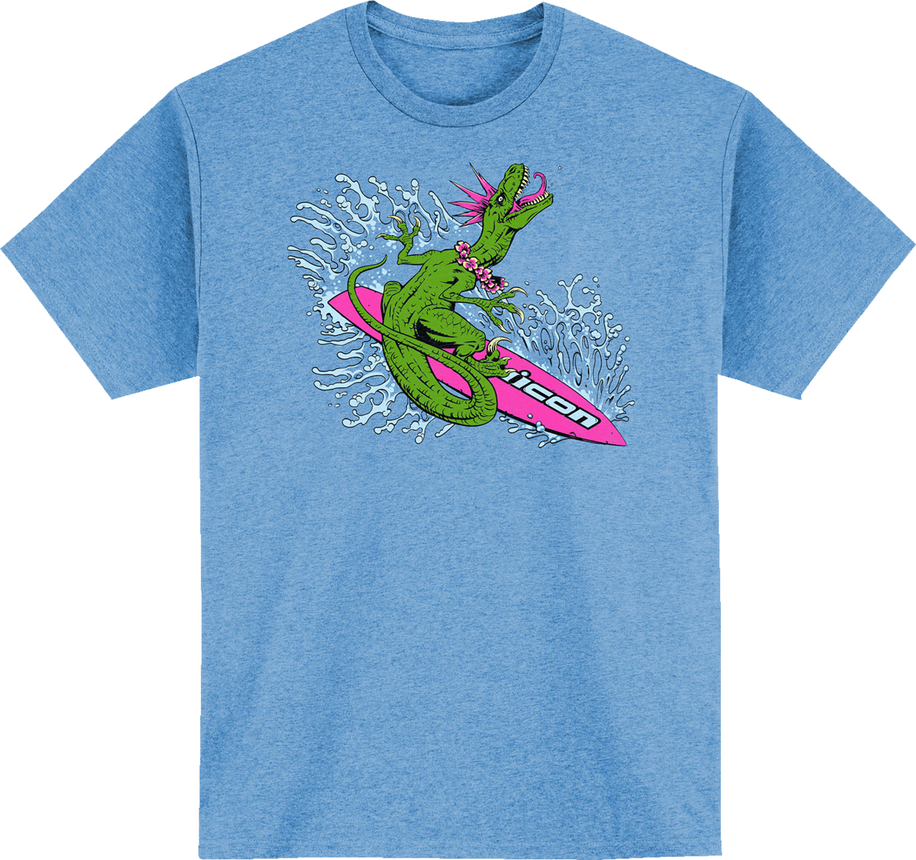 ICON Dino Fury™ T-Shirt - Light Heather Blue - Small 3030-21964