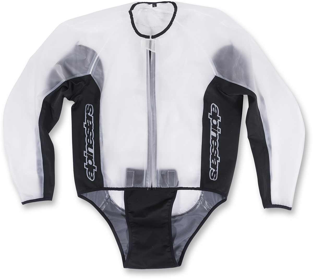 ALPINESTARS Racing Rain Jacket - Clear/Black - 2XL 3204917-01-2X