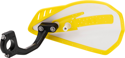 CYCRA Handguards - Cyclone - White/Yellow 1CYC-0056-234