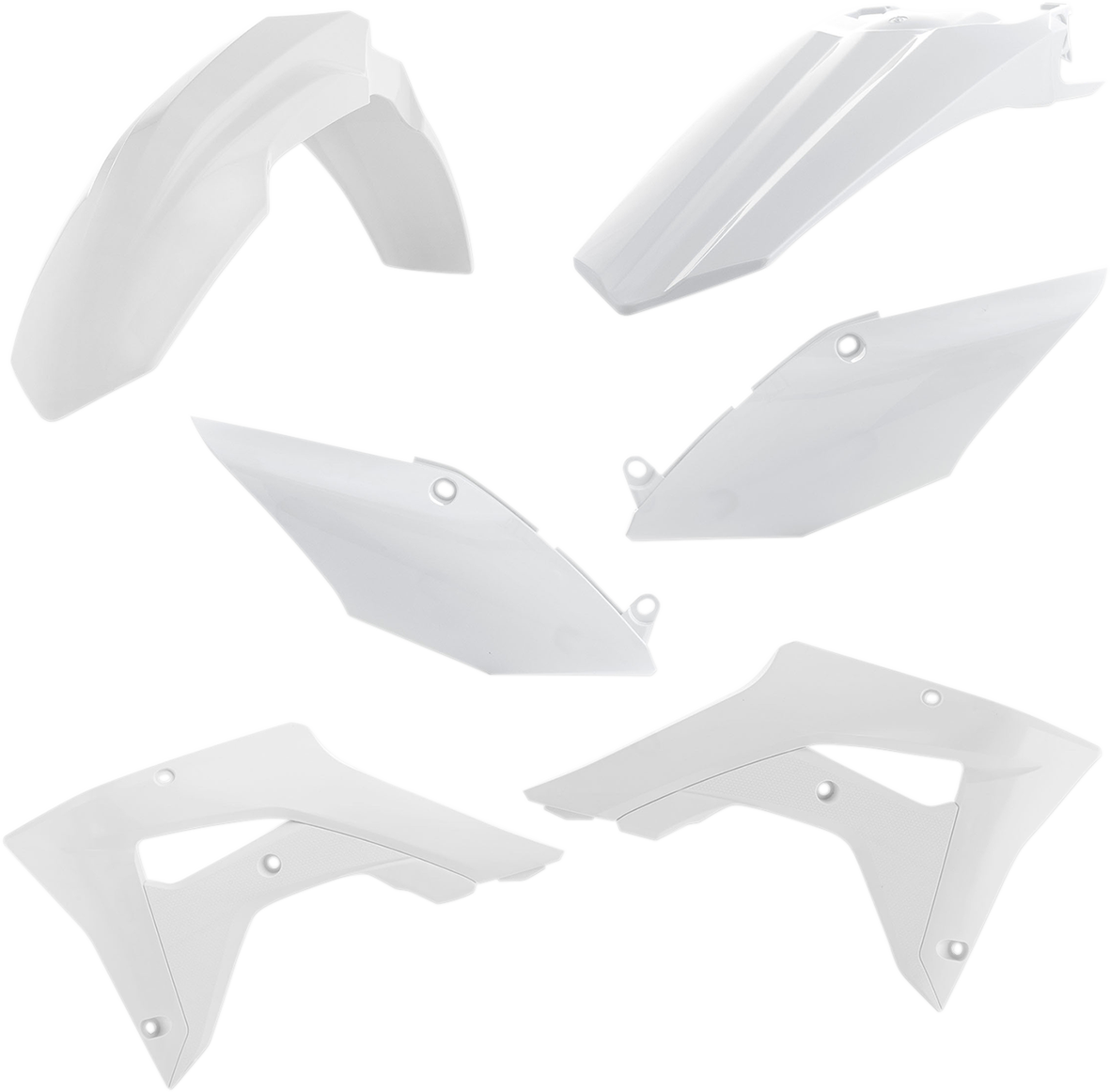 ACERBIS Standard Replacement Body Kit - White 2645460002