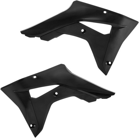 ACERBIS Radiator Shrouds - Black 2645450001