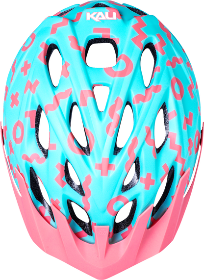 Casco KALI Youth Chakra Plus - Zwiggles - Espuma de mar mate/Salmón 221421212 