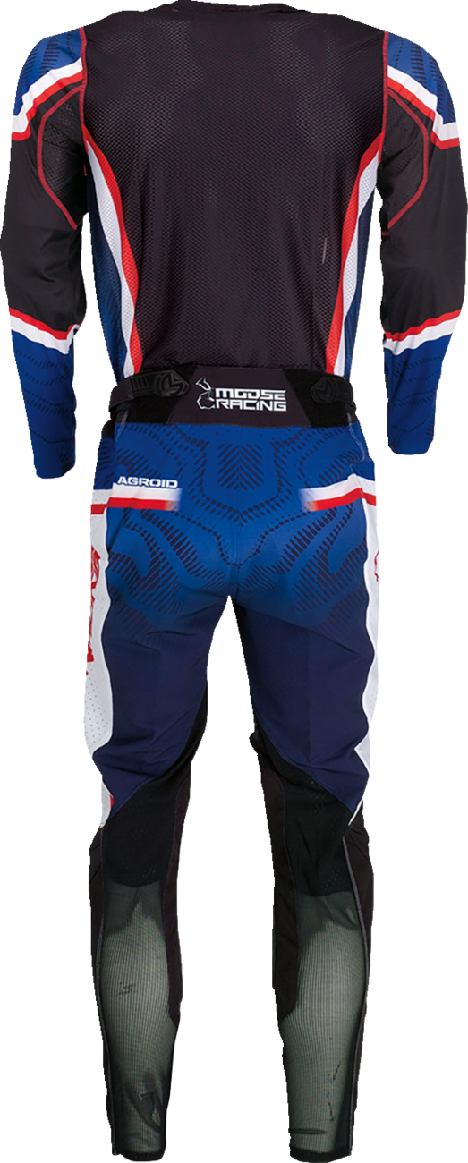 MOOSE RACING Agroid Pants - Red/White/Blue/Black - 42 2901-10690