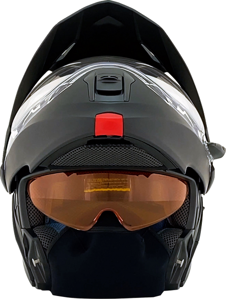 AFX FX-111DS Snow Helmet - Electric - Matte Black - Large 0120-0801