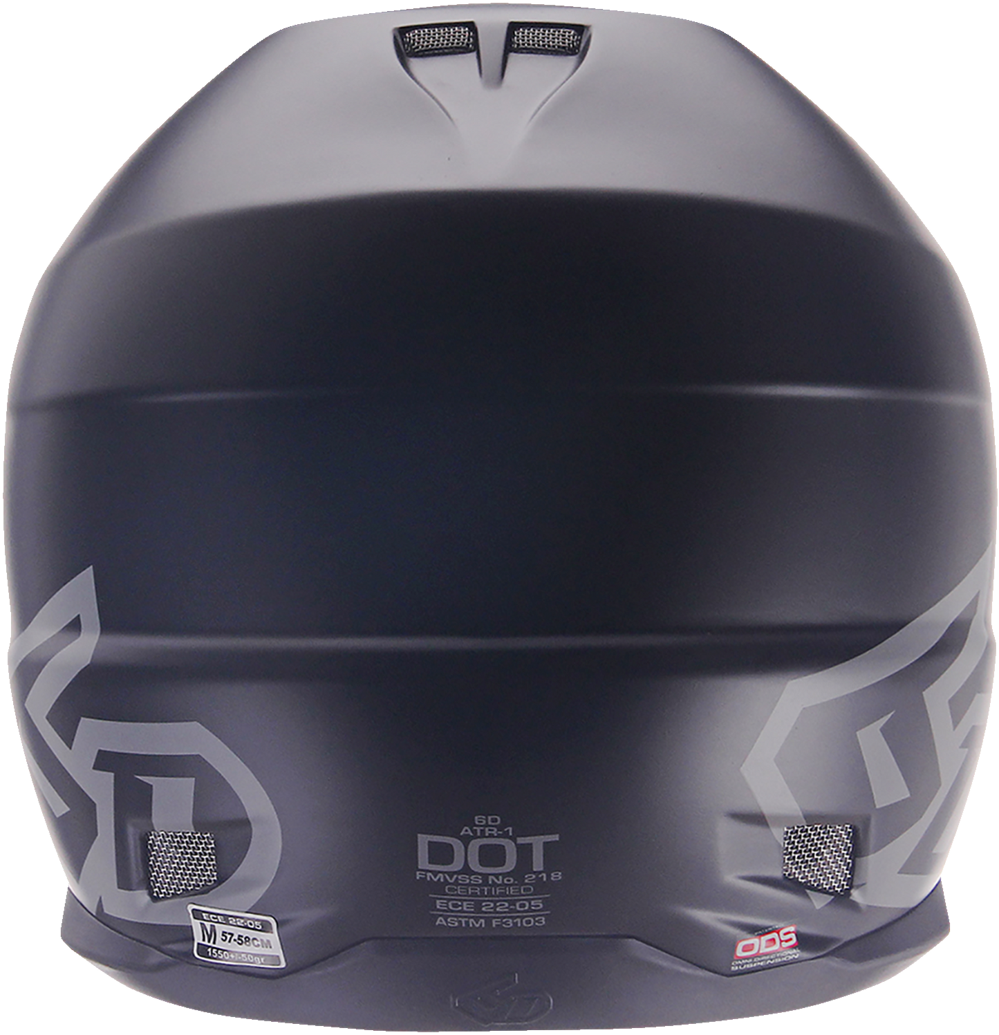 6D ATR-1 Helmet - Matte Black - XS 10-3704