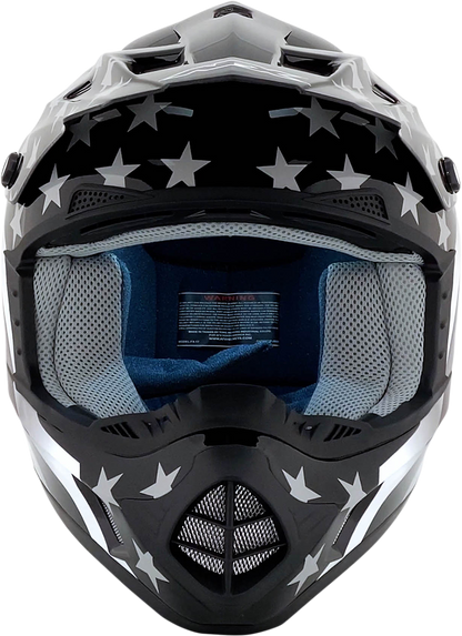 AFX FX-17 Helmet - Flag - Stealth - Medium 0110-2364